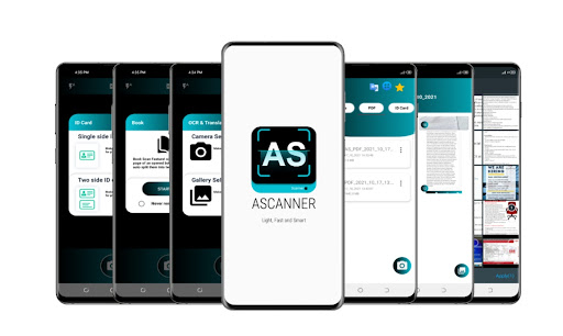 Android application Ascanner pdf & translator ocr screenshort
