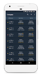 Coingapp Crypto Arbitrage Opportunities Apk app for Android 1