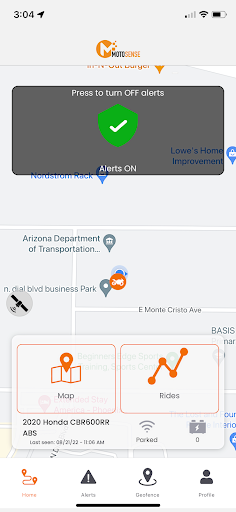 Motosense Screen 2