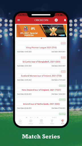 Crickcoin The Cricket Live Line