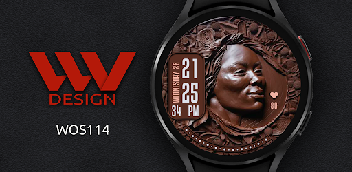 Android application W-Design WOS114 - Watch Face screenshort