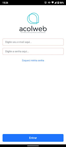 Android application Acolapp - Área do condômino screenshort