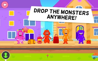 My Monster Town - Toy Train Games for Kids