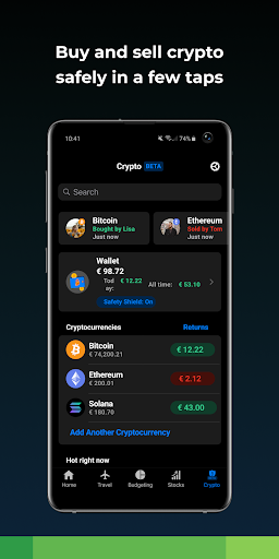 Screenshot of bunq