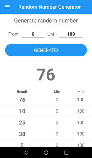 Randomizer Screenshot 2 - AppWisp.com