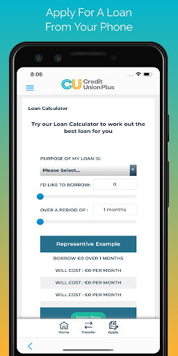 Credit Union Plus Screen 3