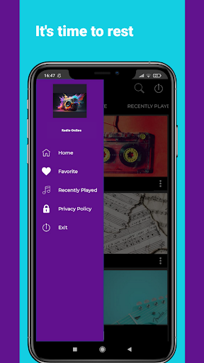 Android application Aardvark Blues Radio Houston screenshort