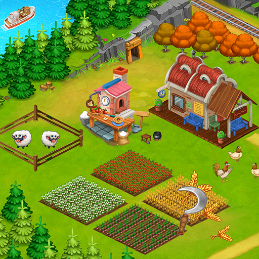 Farm Town Offline Farming Game