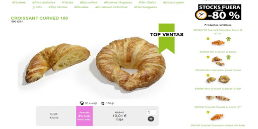 PANESCO TIENDA ONLINE ESPAÑA Screen 2