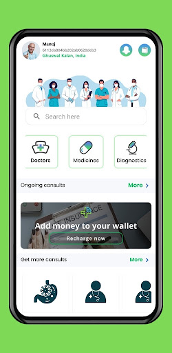 Android application XpressDoc - e-Doctor Platform screenshort