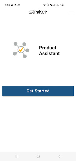 Android application Product Assistant screenshort