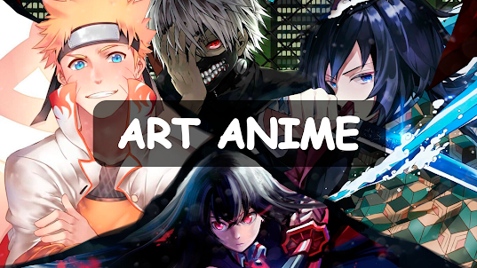 Anime-Kunst: Malen nach Zahlen