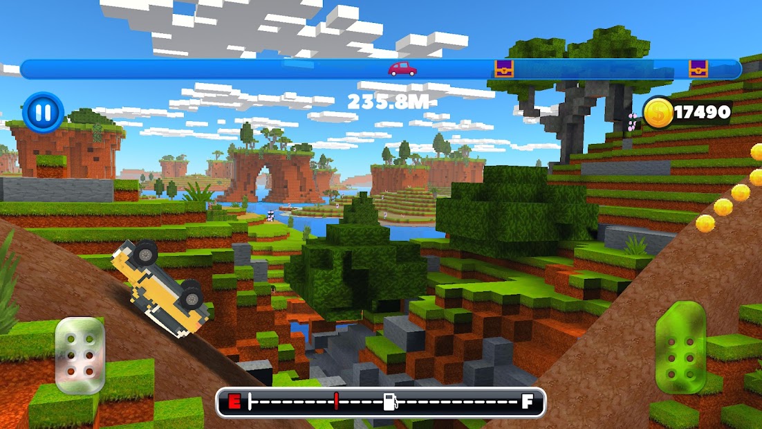 Imágen 4 Blocky Rider: Roads Racing android