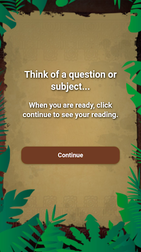 Android application The Great Mayan Oracle screenshort