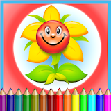 Flower Coloring Kids icon