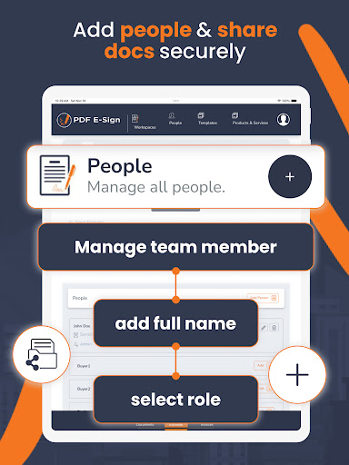 Screenshot of PDFEsign.com PDF E-Sign