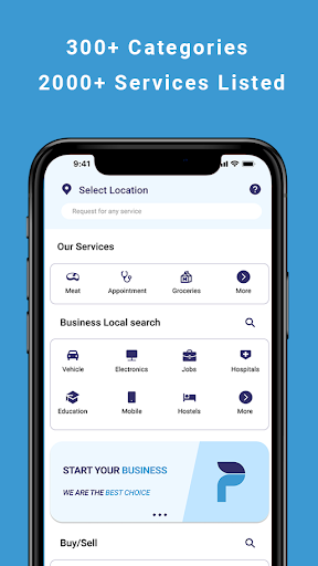 Android application TownPoints screenshort