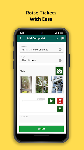 Helpdesk Entry - VersionX Screen 2