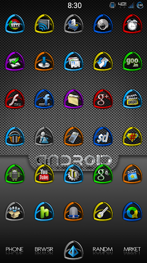 Achilles Icon Pack Screen 2