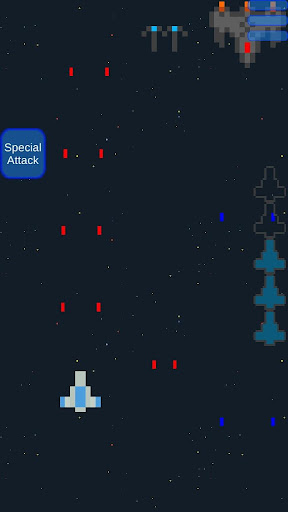 Android application Space Impact screenshort