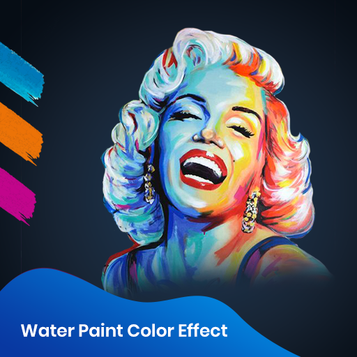 Water Paint Color Effect  Icon