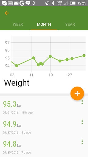 Health Diary Screen 2