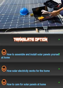 太陽光発電の組み立て方を学ぶ