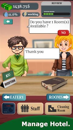 Hotel Manager Game - Screenshot 3