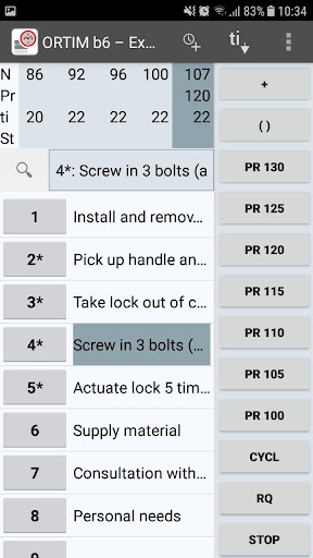 ORTIM b6 Screen 3