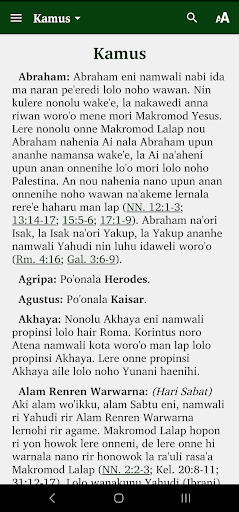Kisar Bible (NT+) Screen 3