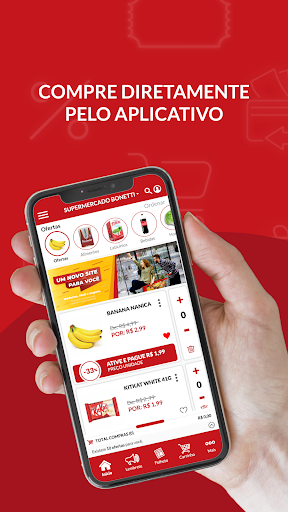 Android application Supermercados Bonetti screenshort