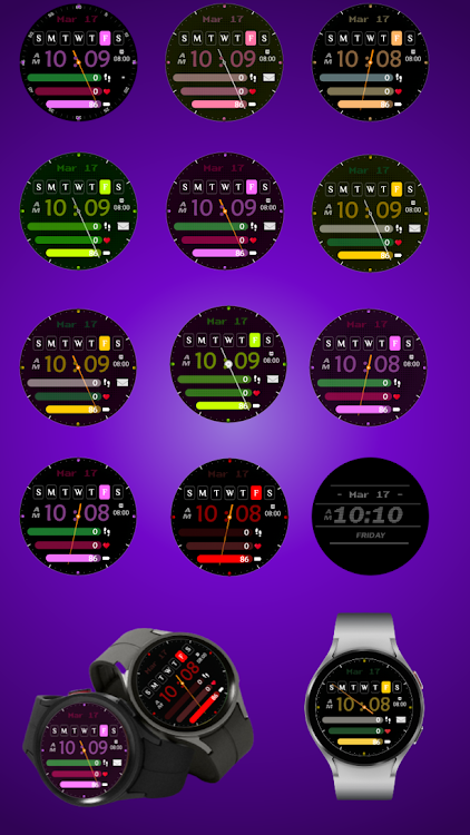 Modern Dashboard - Watch Face - New - (Android)