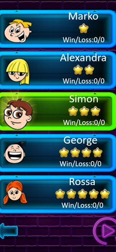 Android application Neon Rummy screenshort