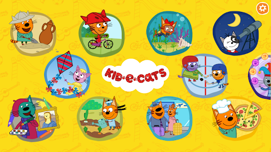 Kid-E-Cats. Eğitici Oyunlar MOD APK (Tüm İçeriğin Kilidi Açıldı) 1