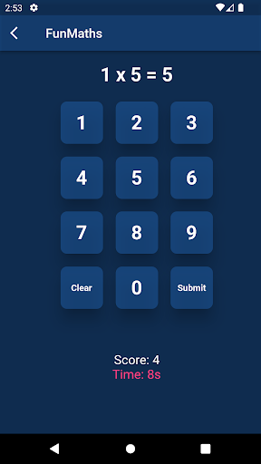 Maths Speed Screen 2