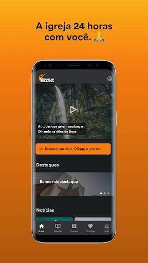 Android application Oficina de Vidas screenshort