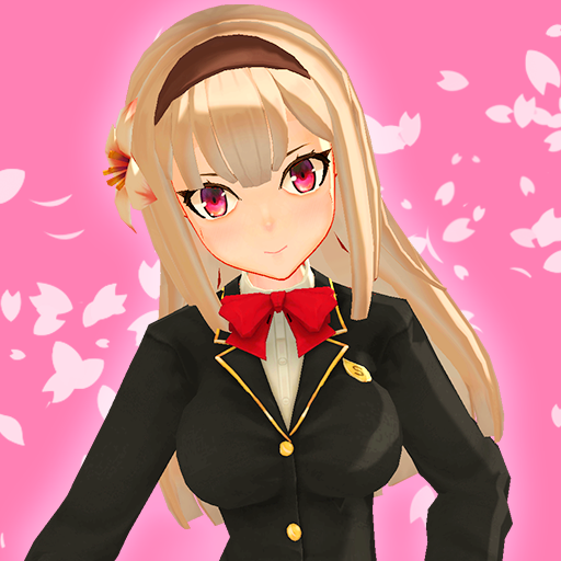 High School Girl Anime Fighter logo