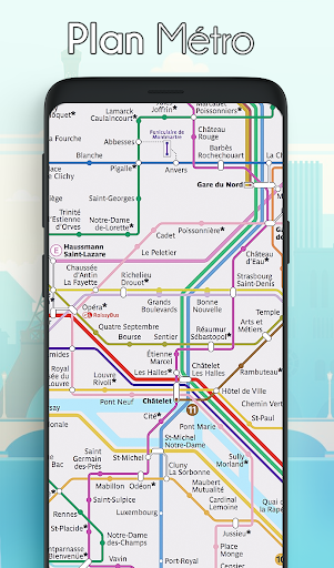Paris Subway Map - offline Screen 3