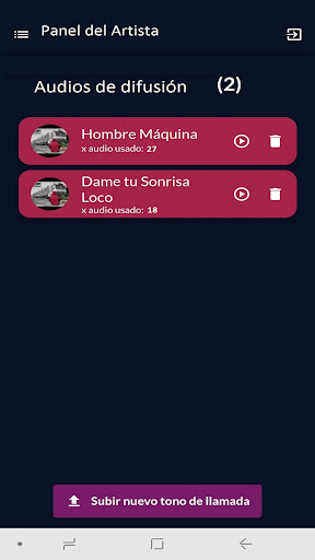 RED+d difusión (Artistas) Screen 2