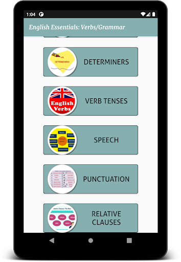 Guide to Learn English Offline Screen 2
