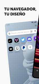Captura de Pantalla 1 Navegador privado Opera con IA android