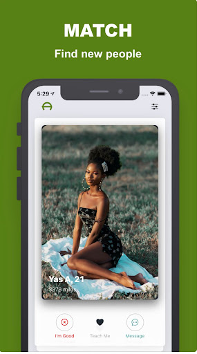 Android application AirYoda - Social Audio Dating screenshort