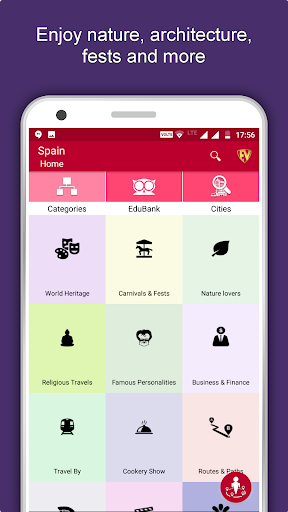 Android application Spain Travel & Explore, Offlin screenshort