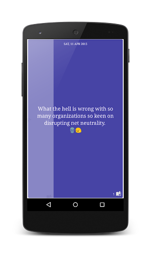 ThoughtStack Diary with PIN Screen 3