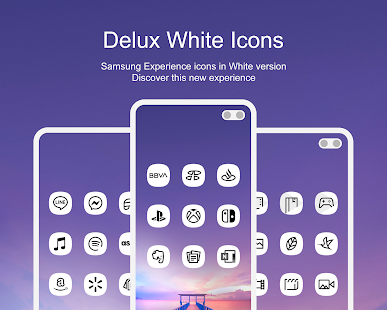 Delux White Icon Pack v1.2 Mod APK Sap
