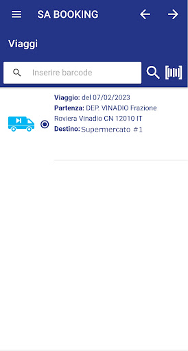 SA BOOKING Screen 3