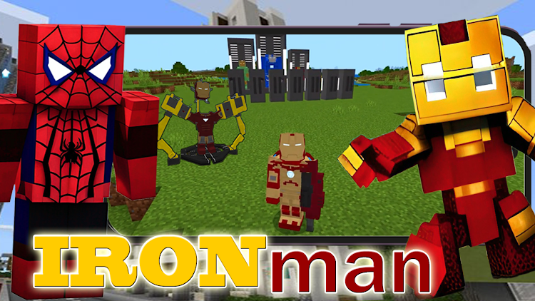 iron man mod for minecraft pe - 1.03 - (Android)