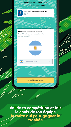 Android application Prono SPORTS screenshort