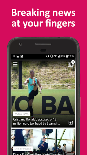 Android application News Magazine screenshort