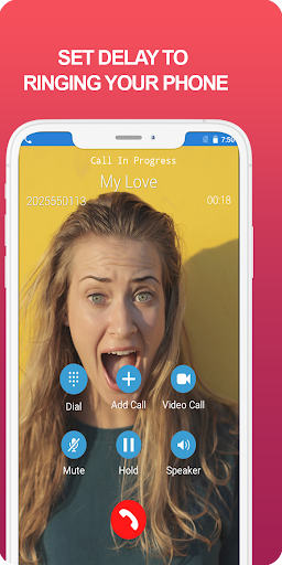 Fake Call Girlfriend PRANK Screenshot 4 - AppWisp.com
